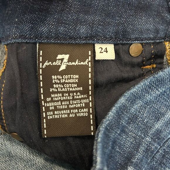 7 For All Mankind Kimmie Straight Leg Jeans - Picture 7 of 11